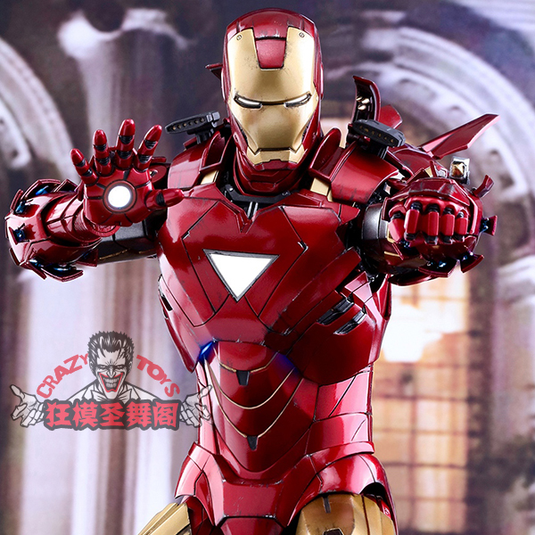 【狂模圣舞阁】ht hottoys 复仇者联盟 钢铁侠 mk6 合金压铸 现货