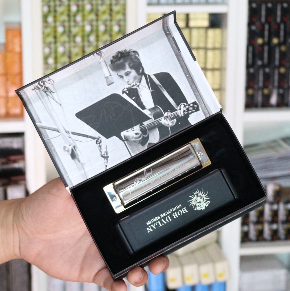 德国口琴hohner_德国和莱hohner bob dylan签名十孔布鲁斯口琴初学者