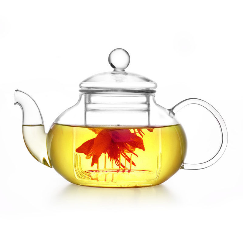 玻璃茶壶 大号_正品耐热玻璃壶耐高温带过滤玻璃泡茶壶大号花草茶壶