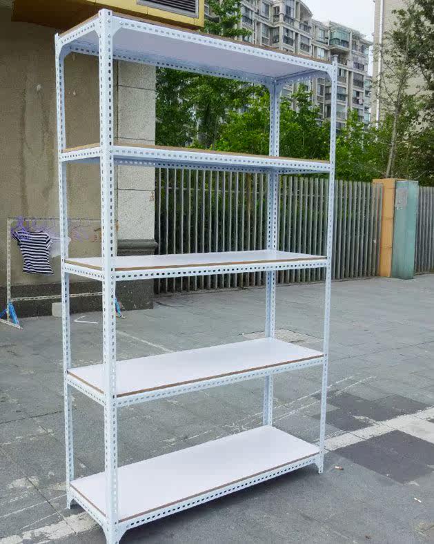 家用_加厚库房仓库货架 角钢货架家用置物架储藏间仓储货架成都展示