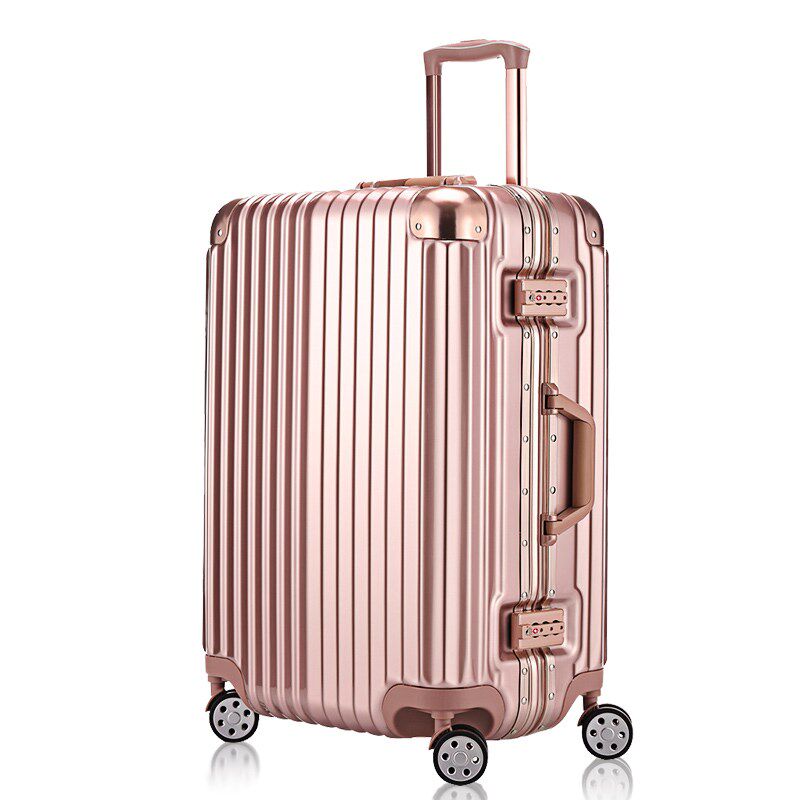 银座行李箱女20寸铝框万向轮26箱子男24学生密码韩版登机拉杆箱包