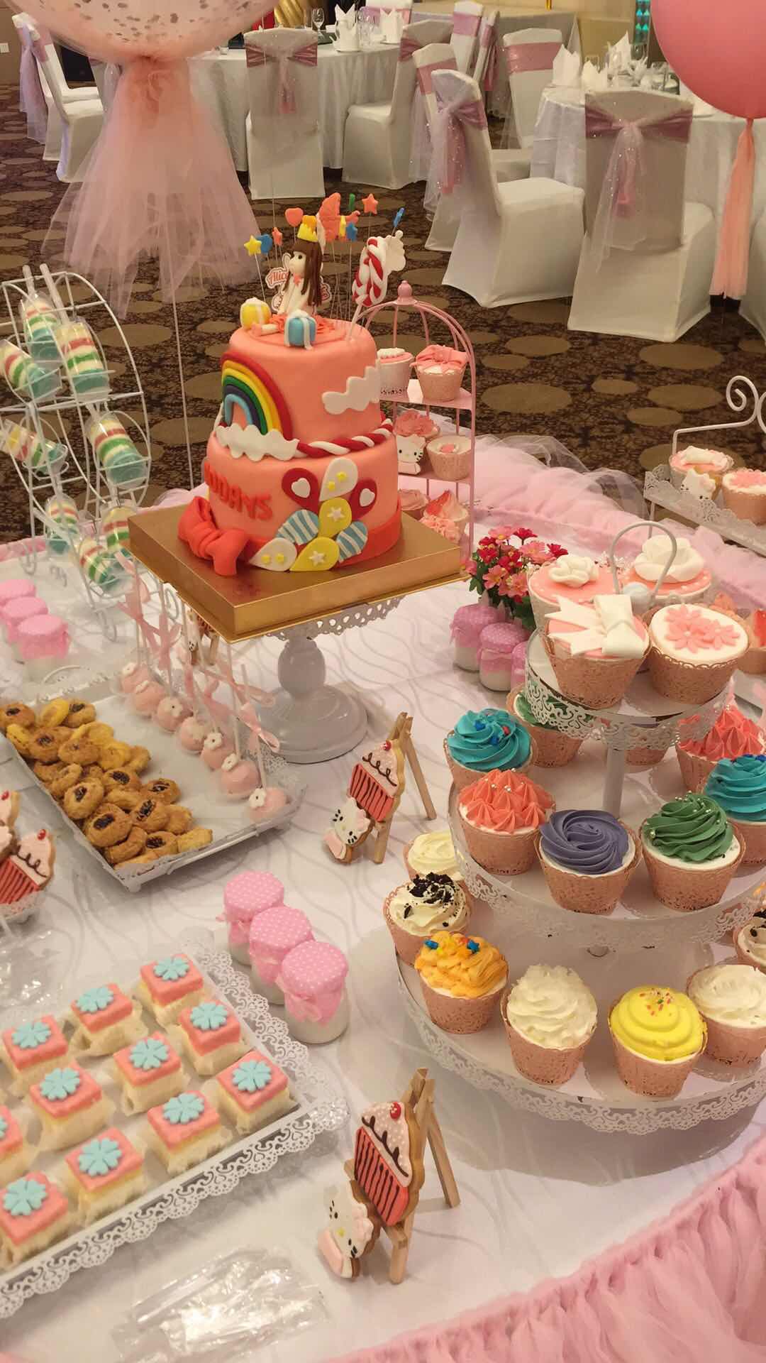 艾利兔【宝宝甜品台】百天 周岁 婚礼甜品台 生日聚会