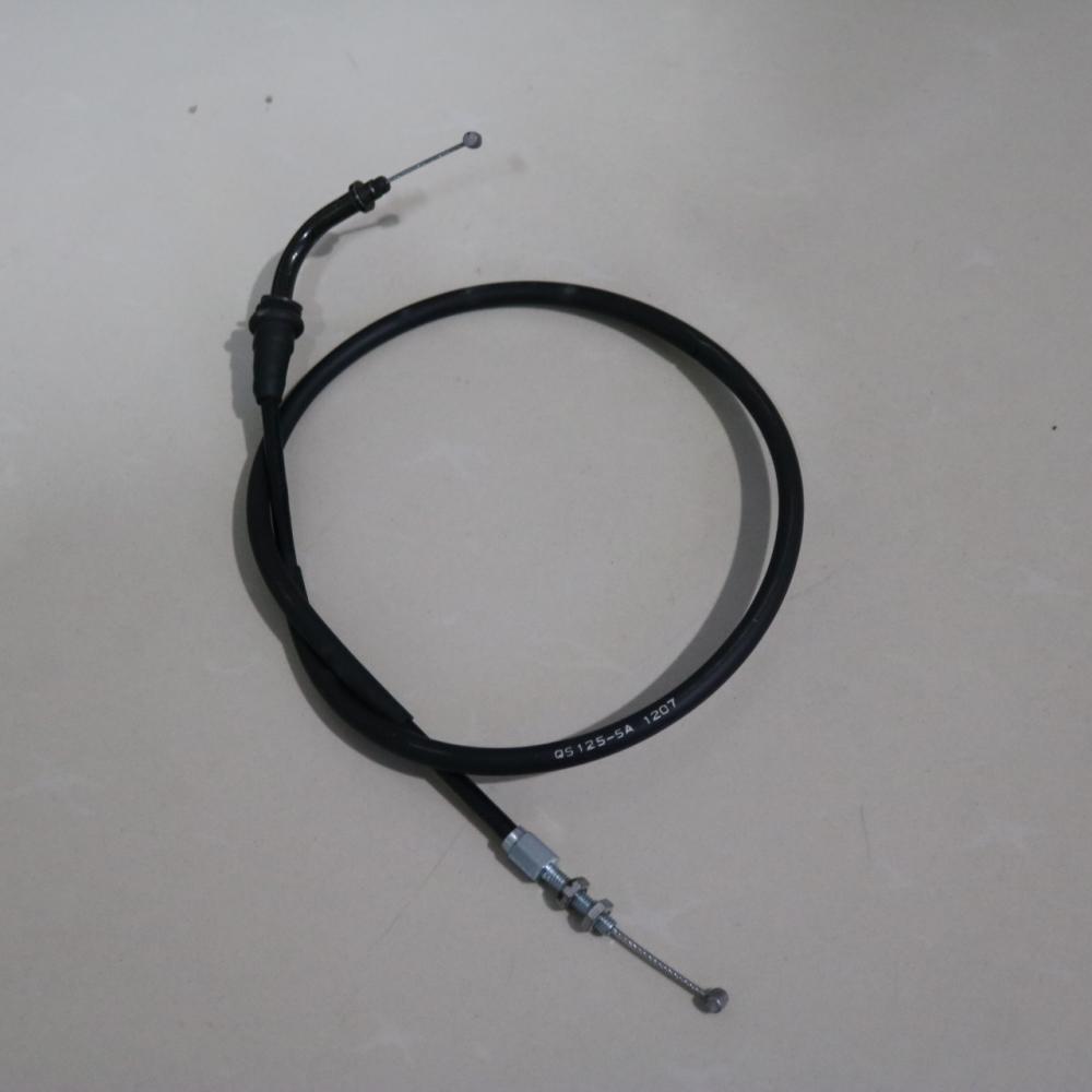 热销铃木摩托车125_轻骑铃木王 国三gs125油门线 qs125-ab油门拉筋