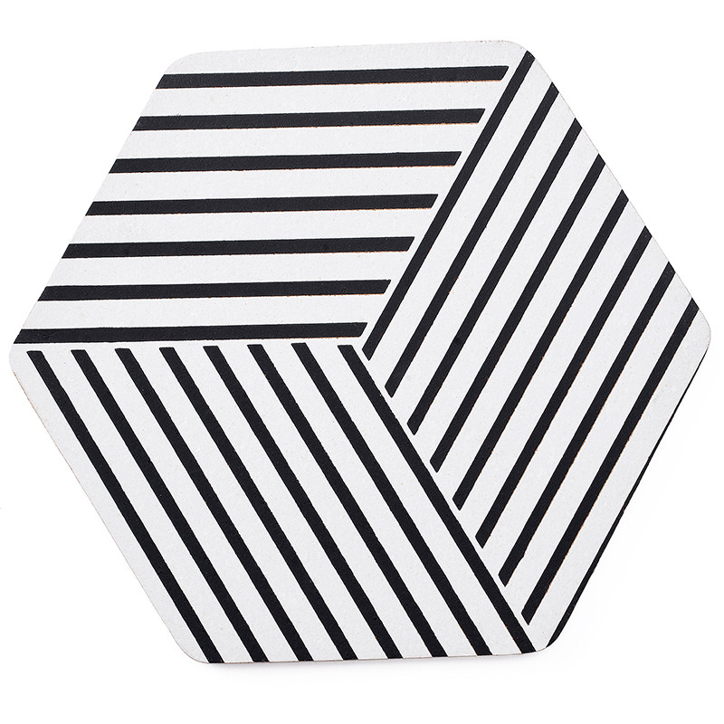 创意六边形锅垫软木垫耐热防烫锅垫碗盘垫茶壶