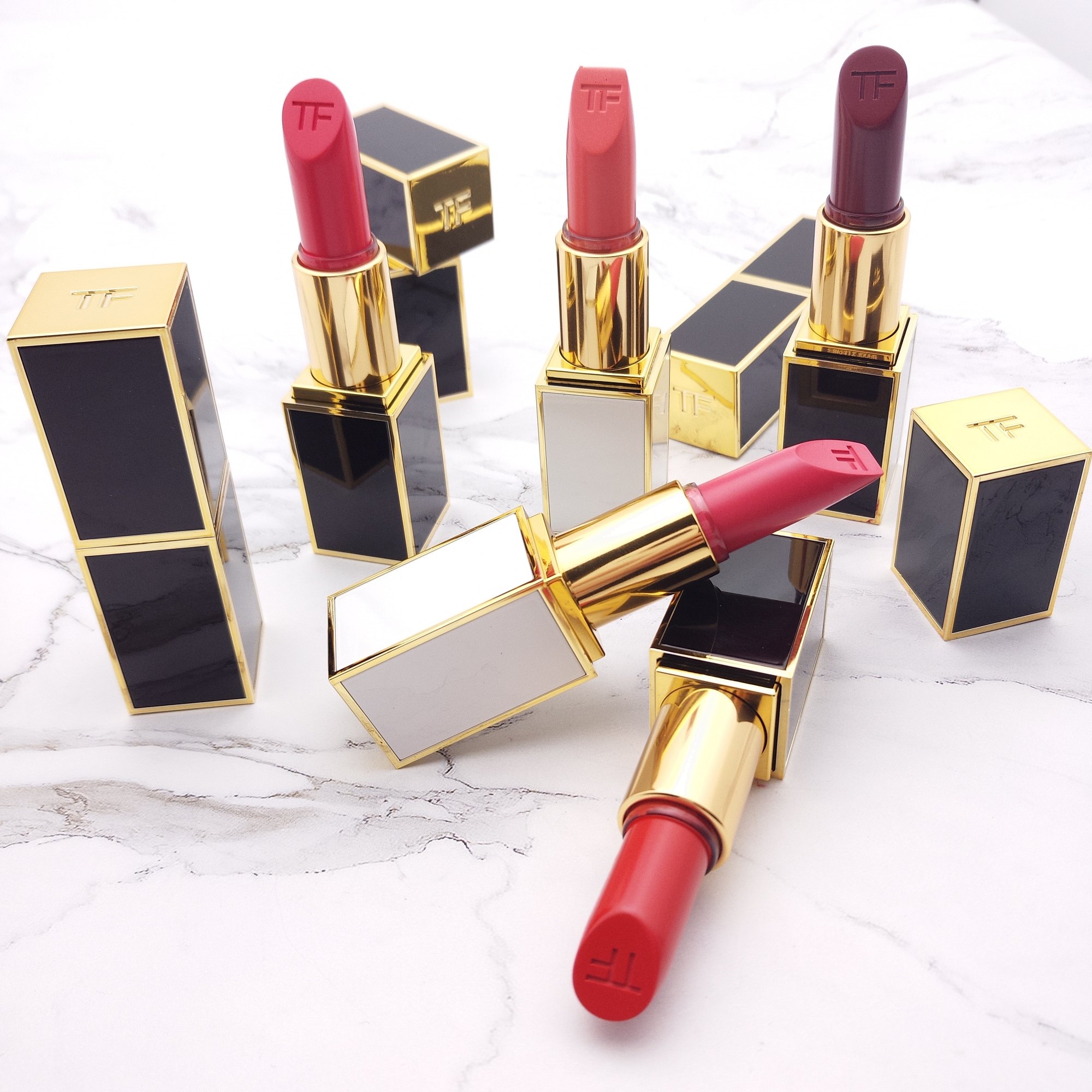 tf口红 白管唇膏07 10_肉哥日上 tomford/tf黑金黑管唇膏口红07#08#15