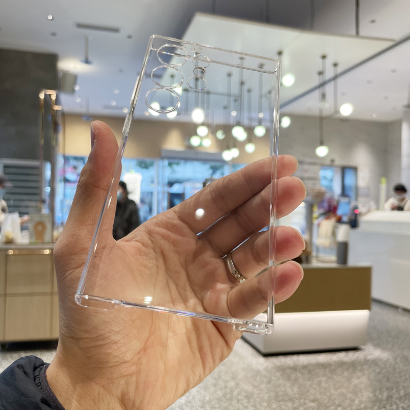 三星S24Ultra手机壳S23Fe保护套S22ultra防摔保护壳镜头全包适用S23+轻薄简约S24硬壳透明非原装