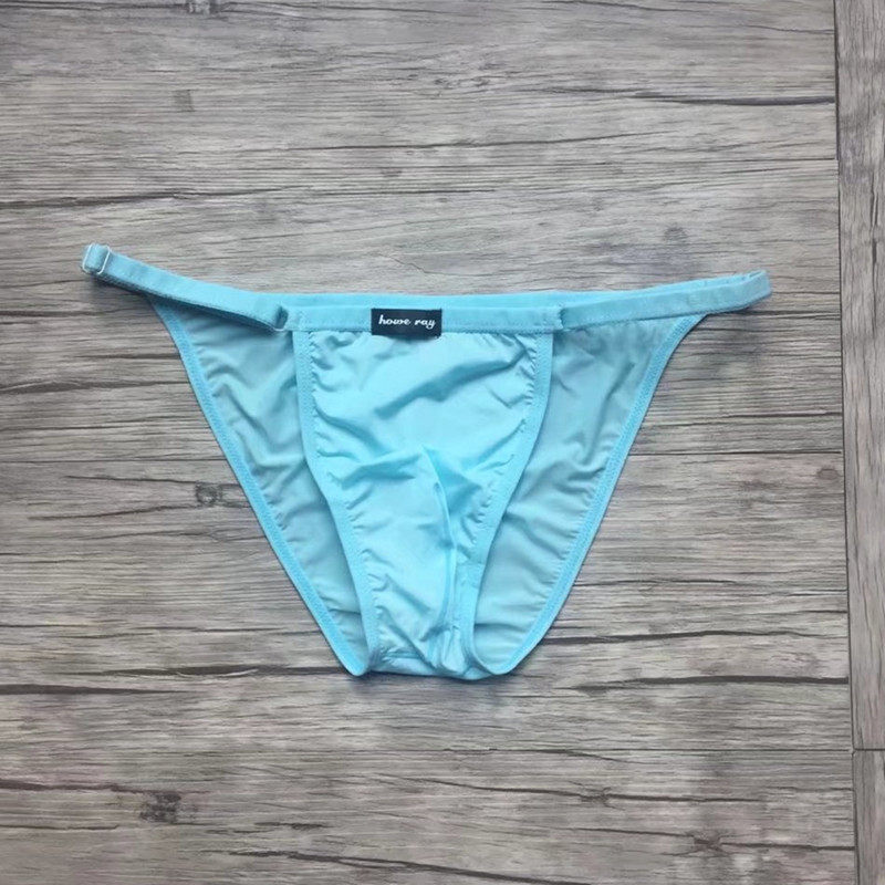 男士内裤 三角 青年性感冰丝内裤  腰宽可调节内裤 丝滑男士内裤已售