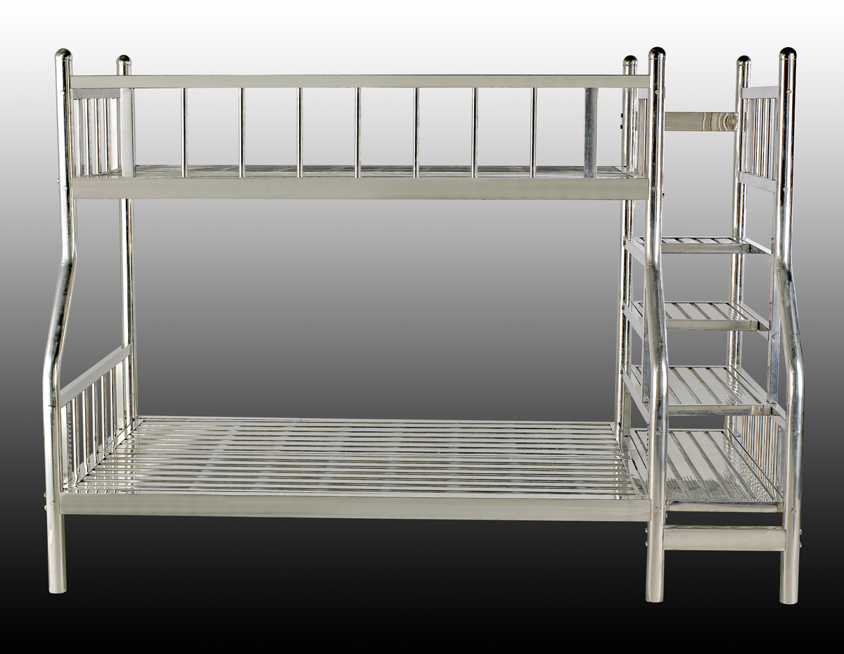 子母床 上下床_不锈钢子母床304不锈钢床员工宿舍床儿童公主床上下床