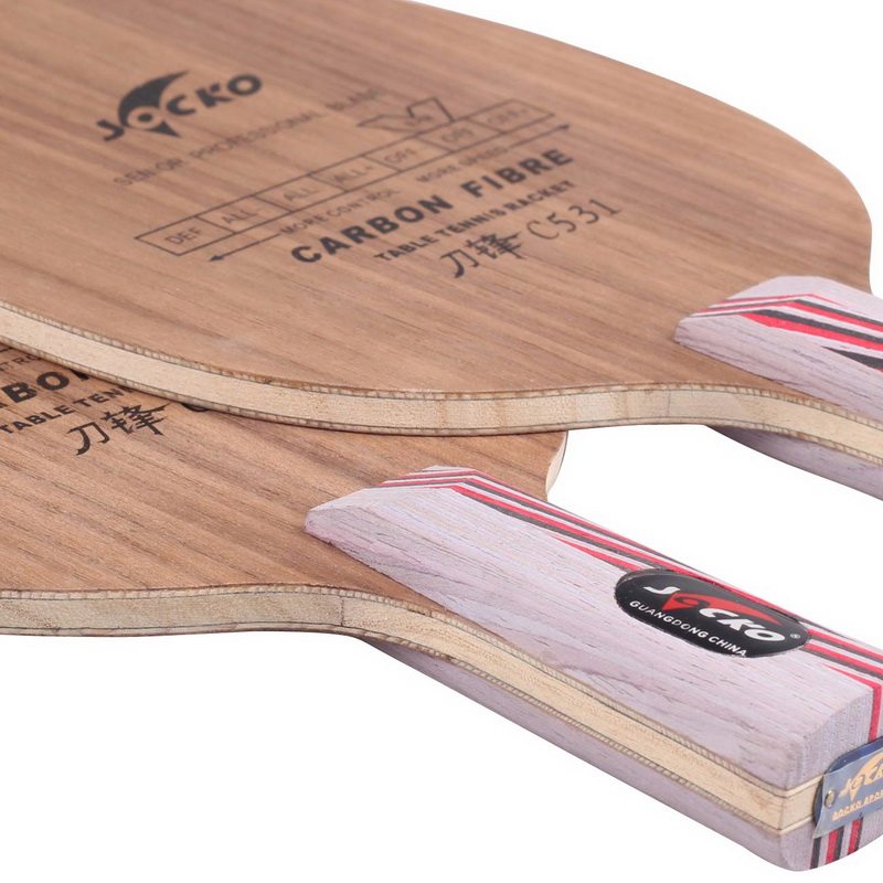 socko/圣蓝戈横板直板碳素纯木球拍乒乓球拍乒乓底板c531