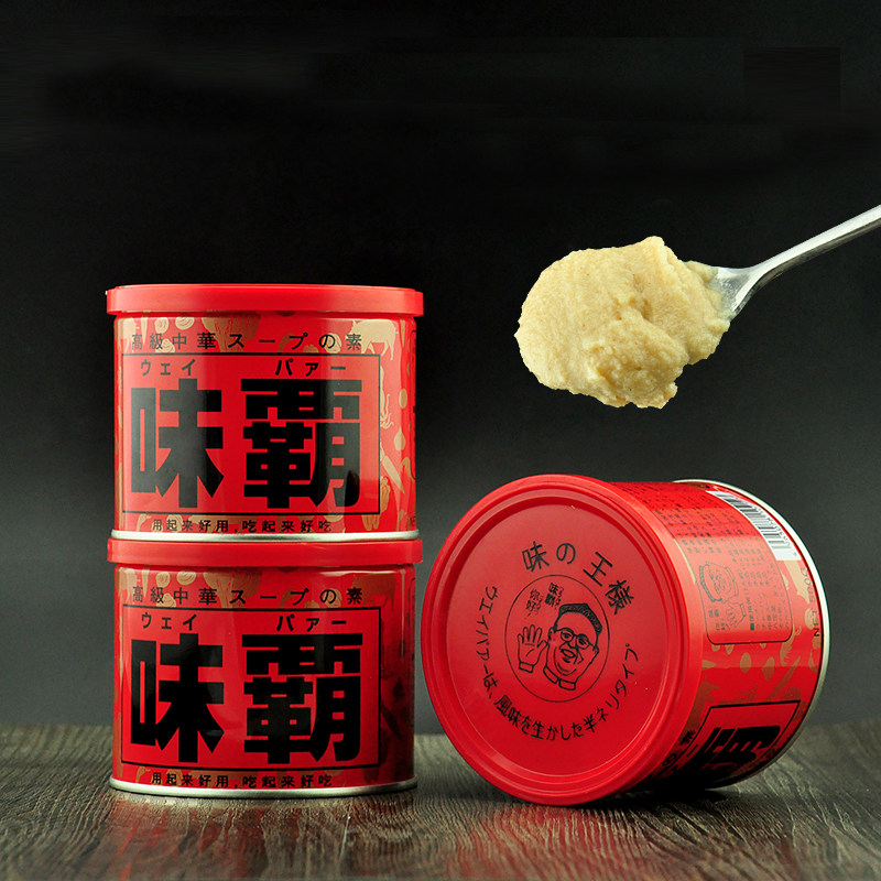 日本味霸味爸高汤风味复合调味料味增汤豚骨味鸡精高汤进口500g