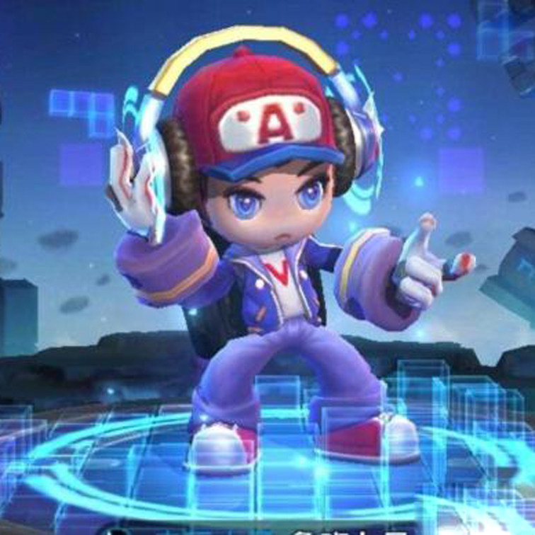 电玩小子_3d鲁班电玩小子王者荣药人物周边手办模型英雄动漫玩偶礼品