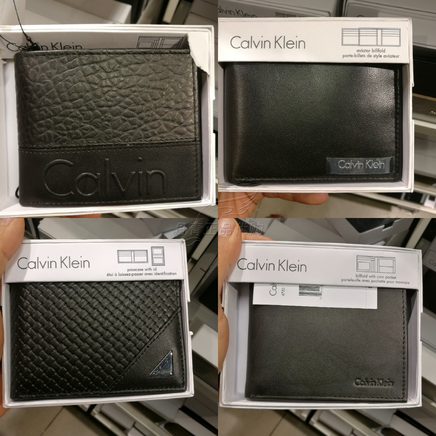特价ck钱包男代购_加拿大正品代购calvinklein/ck男钱包短款钱夹礼盒