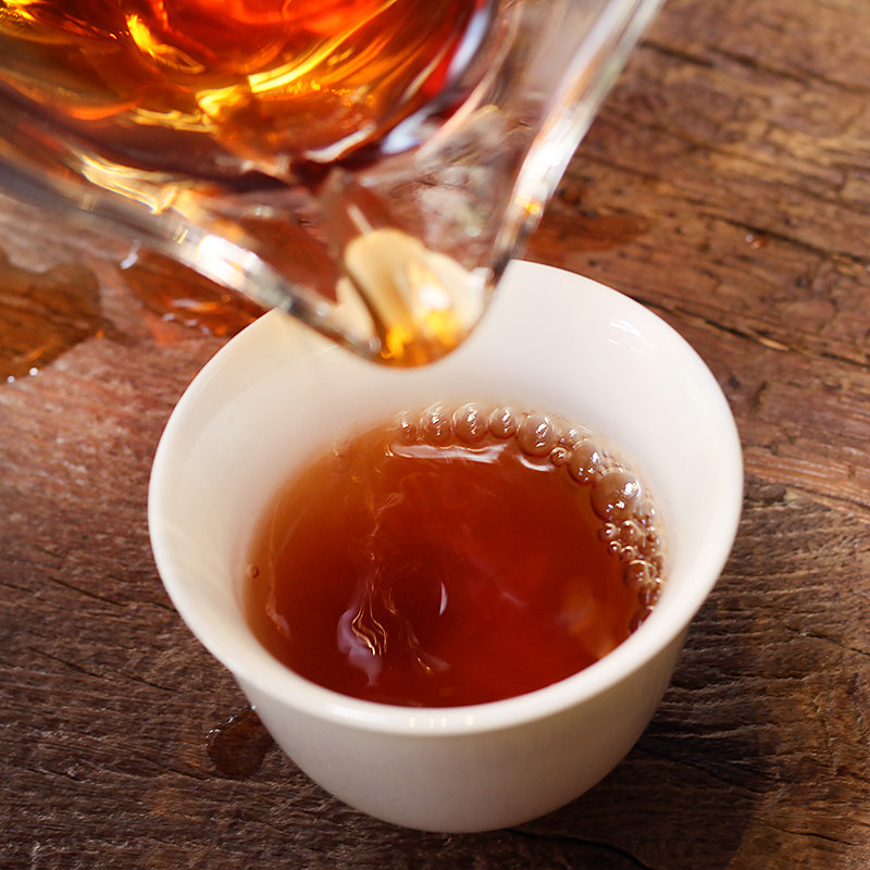 糯香普洱茶熟茶老茶头普洱茶茶化石糯米香碎银