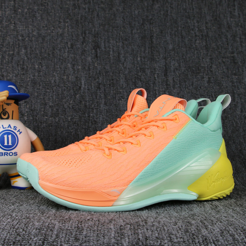 安踏低帮男鞋_安踏篮球鞋男鞋2019夏季新款低帮复活节汤普森kt4 low全