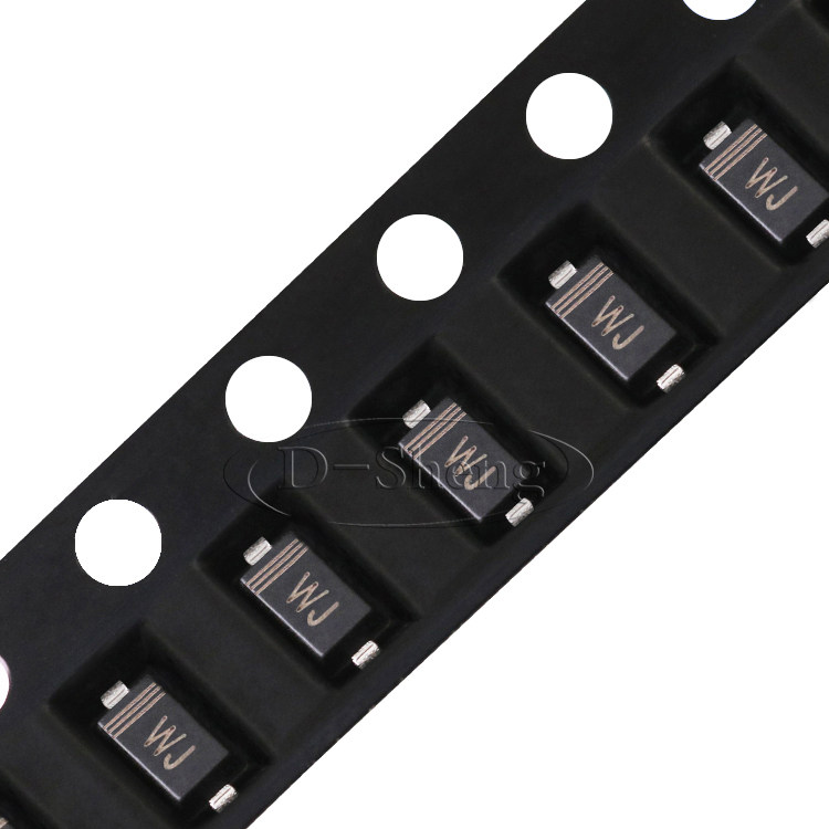 热销sod123_贴片稳压二极管 bzt52c15 15v 丝印:wj sod123封装 1206