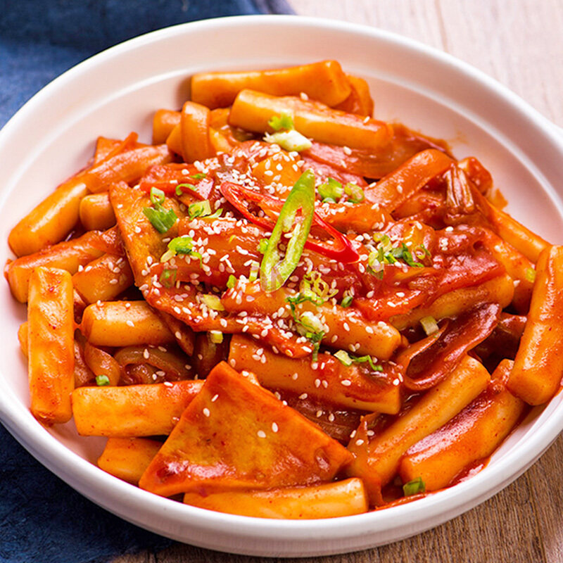 炒年糕酱_延边美食韩式炒年糕条韩国炒年糕 韩式辣炒年糕条 火锅年糕