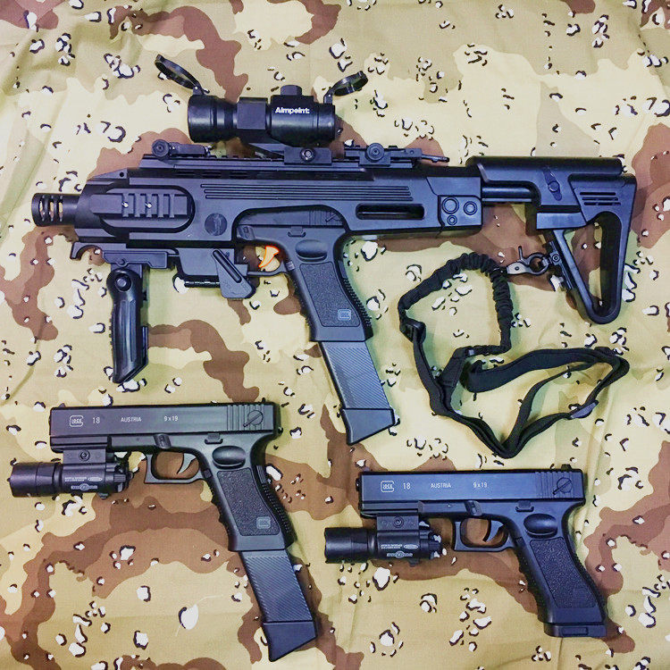 电路板_[熙工坊]skd格洛克g18c下供水弹枪caa战术卡宾套件电动回膛