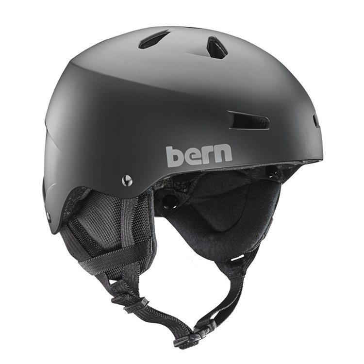 冷山 1718 bern-asian fit team macon男 亚洲款单板滑雪头盔