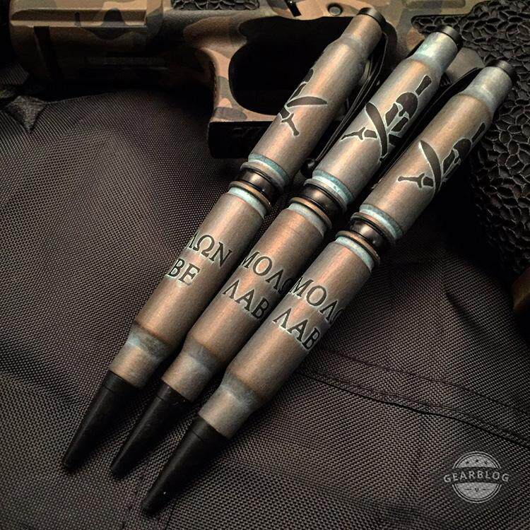 【装备博客】high caliber craftsman 斯巴达卡弹壳签字笔 现货
