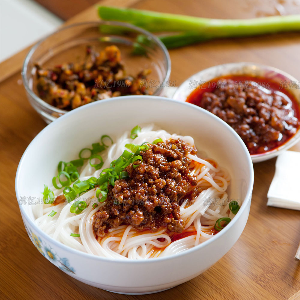 滇忆 炸酱杂酱肉酱 云南昆明风味米线帽子 手工熬制400g
