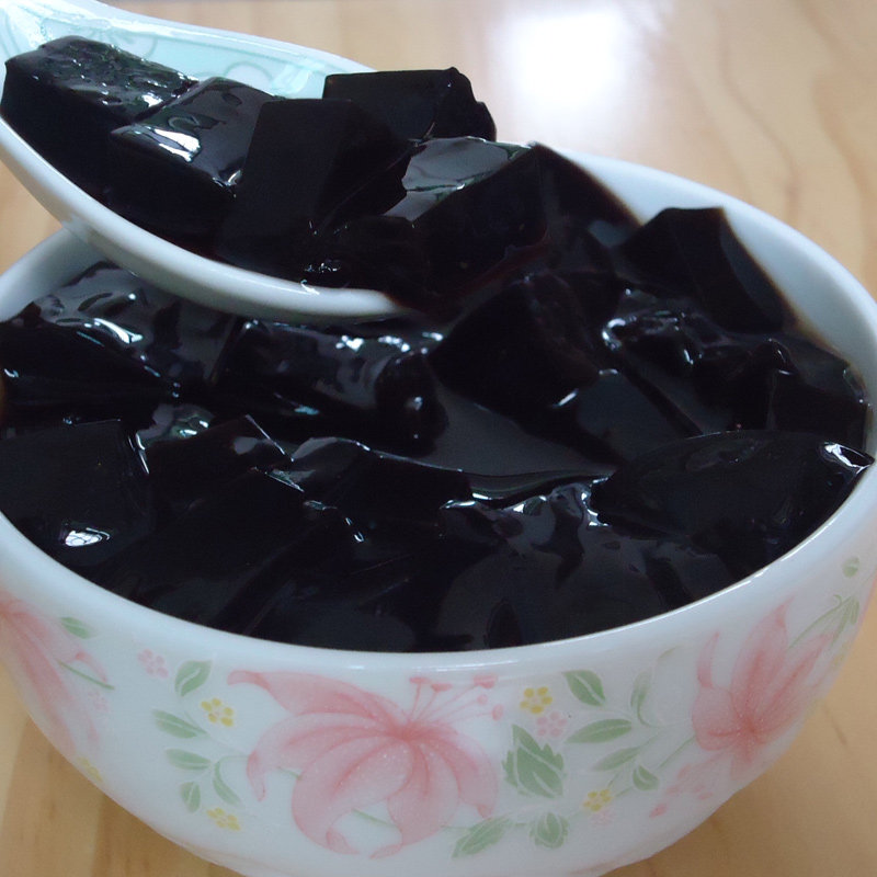 广西特产奶茶烧仙草夏季降暑饮品      广式糖水特级黑凉粉