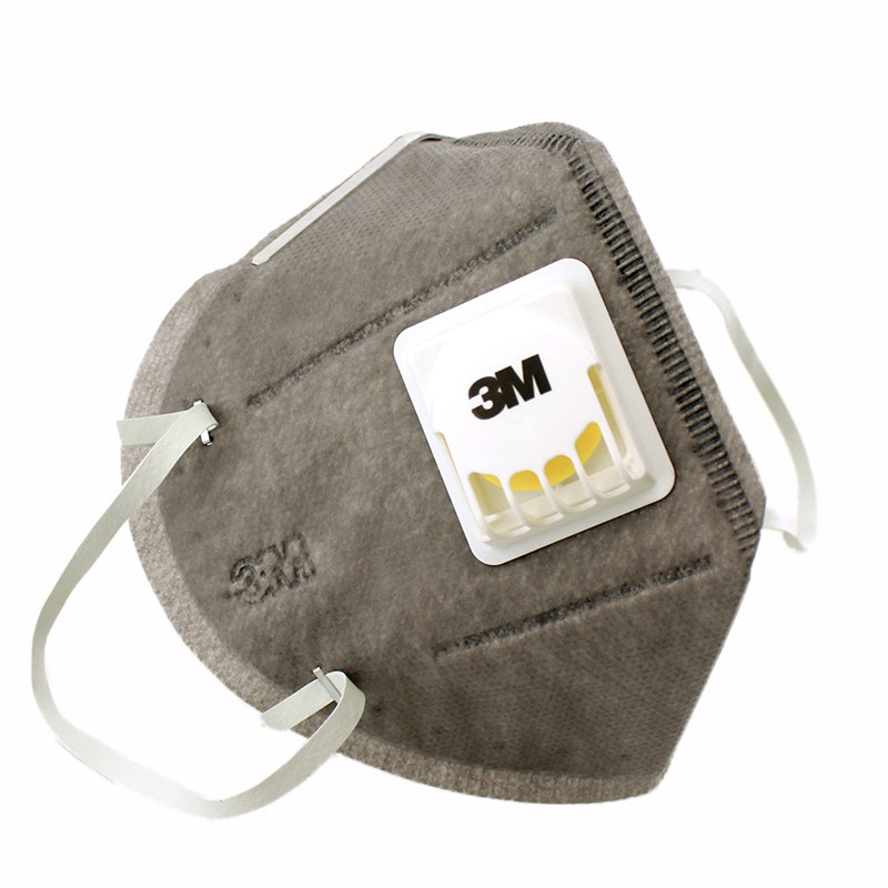 3m口罩活性炭9041v 装修防甲醛防异味二手烟防毒孕妇防尘透气口罩