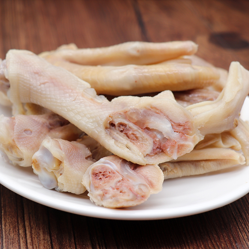 香糟鹅爪酒糟卤味香糟鹅肉鸡爪熟食酒店饭店冷盘菜下酒菜零食小吃