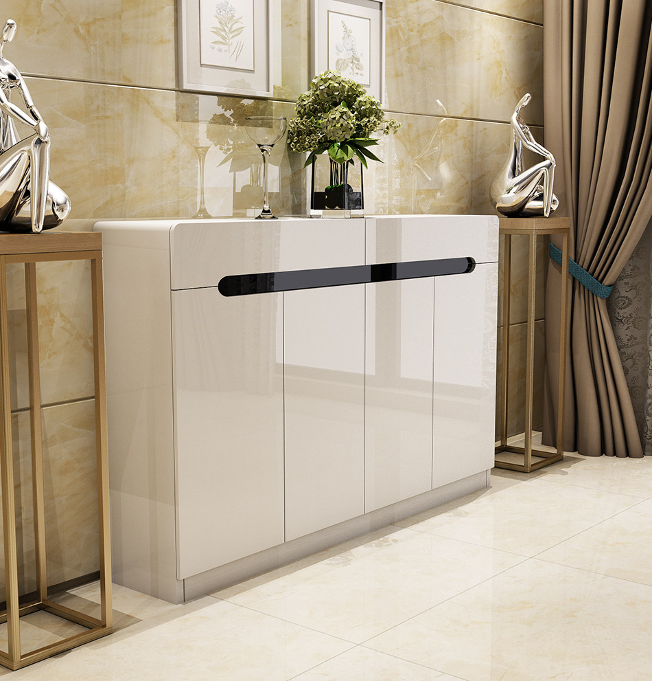 鞋柜 实木 烤漆