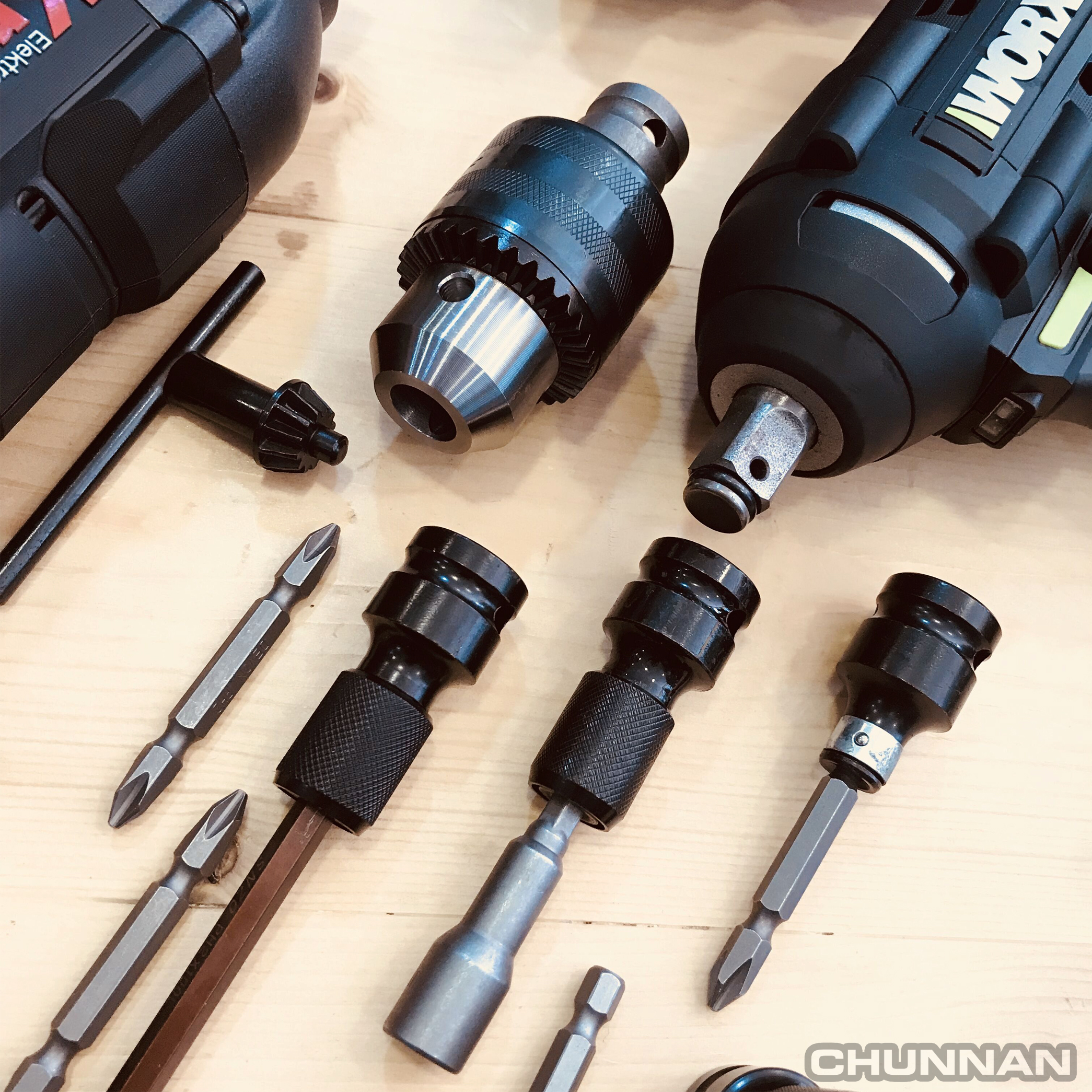 特价电扳手批头_1/2转1/4电动扳手转换头充电钻转换器转接头十字批头