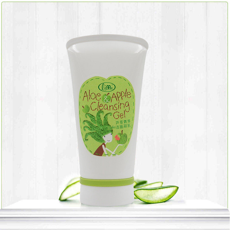 屈臣氏正品 limi里美 芦荟青苹温和洁面凝乳120g 洗面奶优惠券