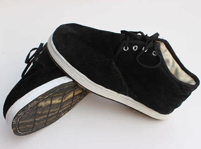 手工千层底棉花棉鞋冬季农村传统男女加厚保暖老棉鞋防滑防水耐磨