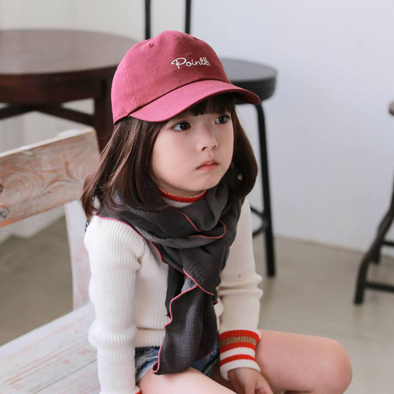 韩国代购女宝宝帽子棒球帽春秋薄款夏婴儿童女童鸭舌帽1-3-2-4岁