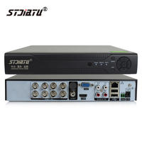 Stjiatu DVR 4/8/16 Road Analog DVR Home HD Network NVR Monitor AHD Host