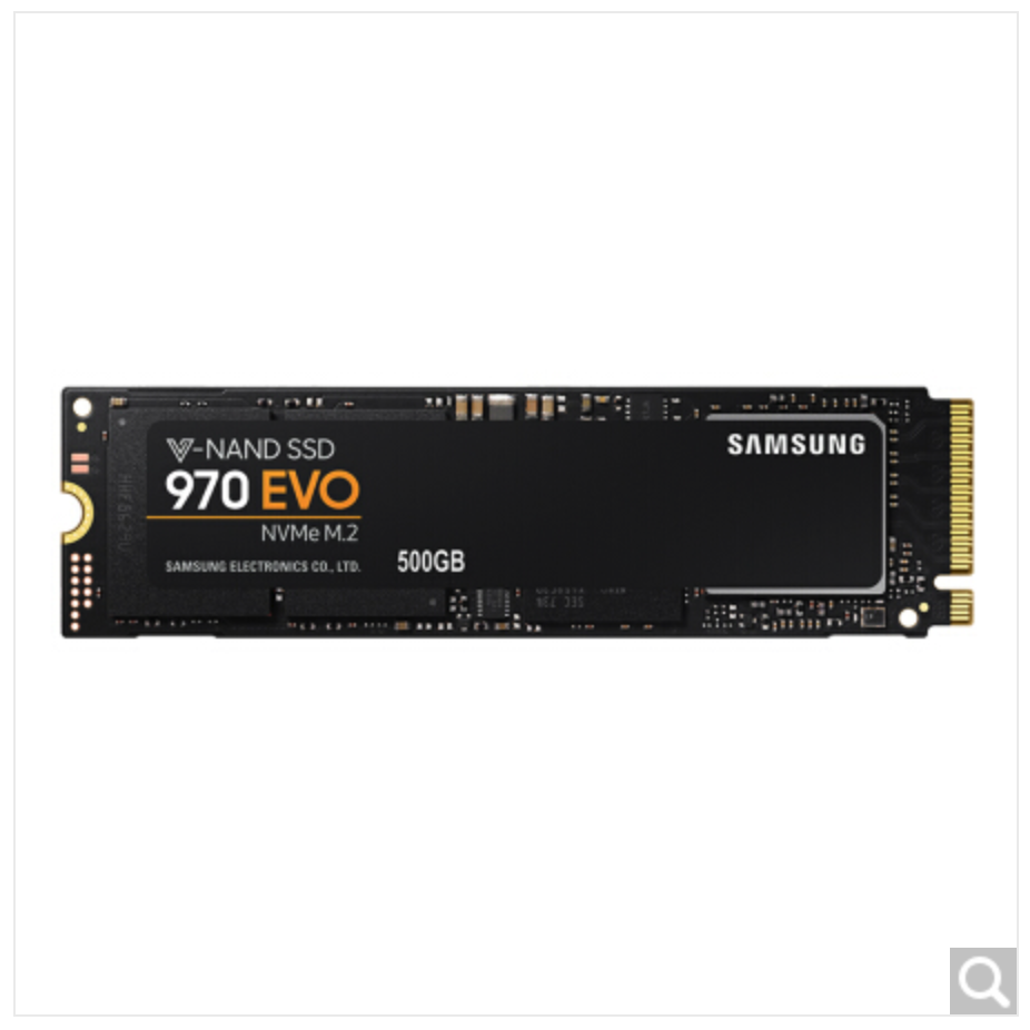 500g固态三星_samsung/三星 mz-7te500bw 970 evo 500g m.