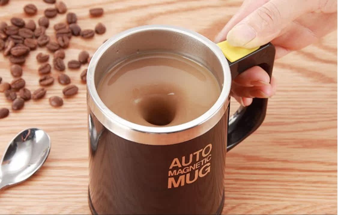 特价黑科技杯子_搅拌杯自动自转咖啡杯懒人水杯电动磁化杯便携磁力