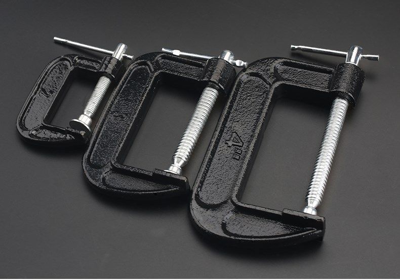 g字夹钳_压紧钳夹钳木板紧固快速夹具锁紧不锈钢夹g字夹夹钳钳木板