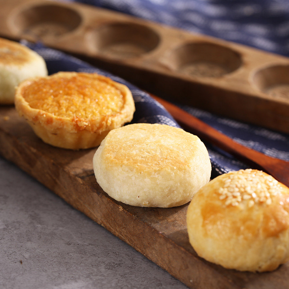 【新四海_综合馅饼*3盒】厦门鼓浪屿特产椰蓉绿豆馅饼糕点茶点