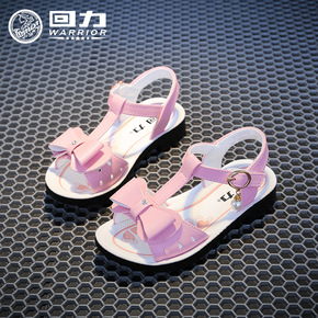 回力童鞋女童凉鞋2018新款韩版夏季中大童宝