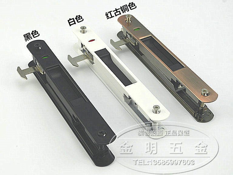 推拉门钩锁安装图解图片