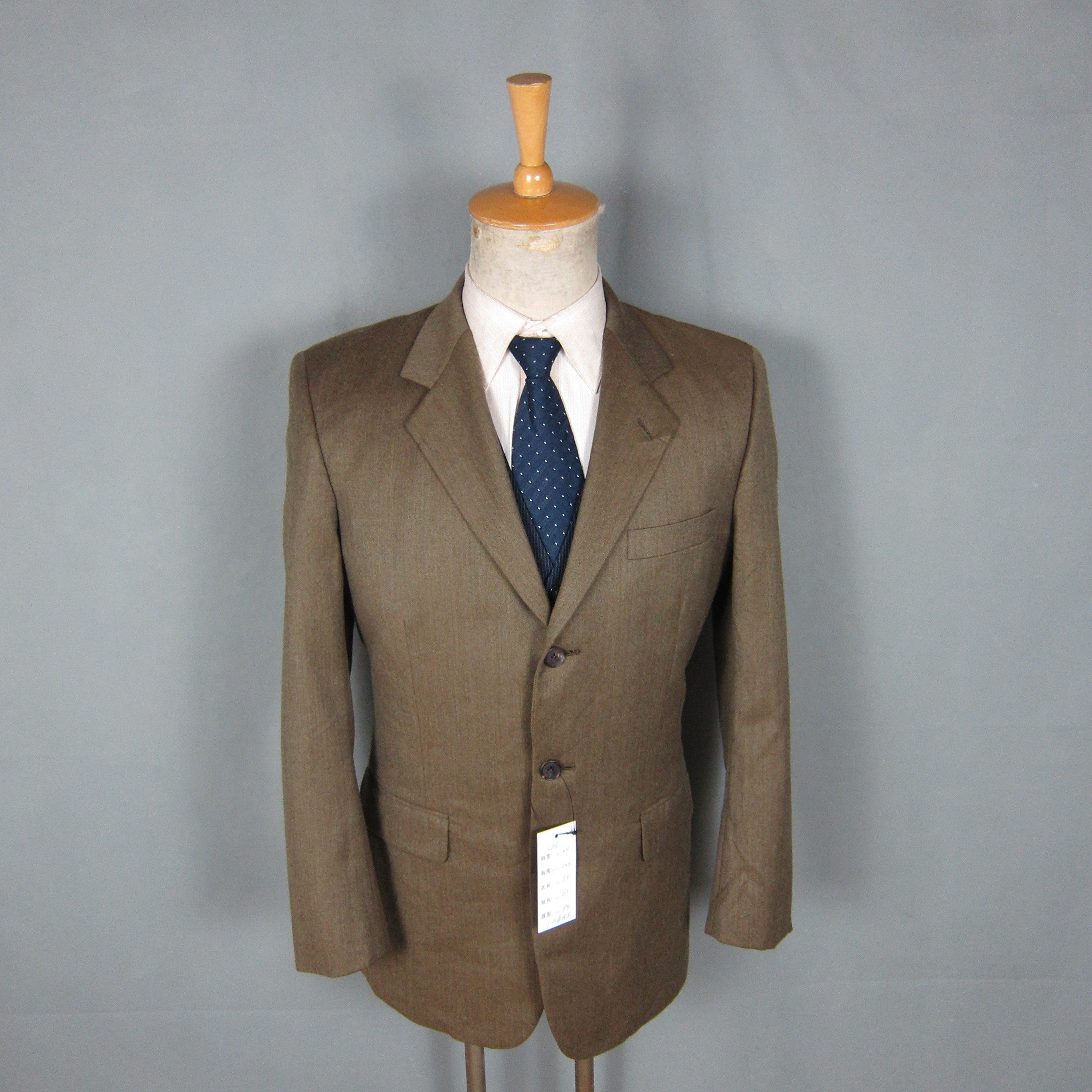 日版上衣_日版秋冬季复古男士商务羊毛常规西装上衣 英伦修身休闲 d