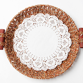 花底纸一次性烘焙吸油纸家用厨房垫纸商用食品油炸蛋糕面包花边纸