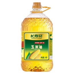 长寿花玉米油4L 非转基因 物理压榨家庭 食用油