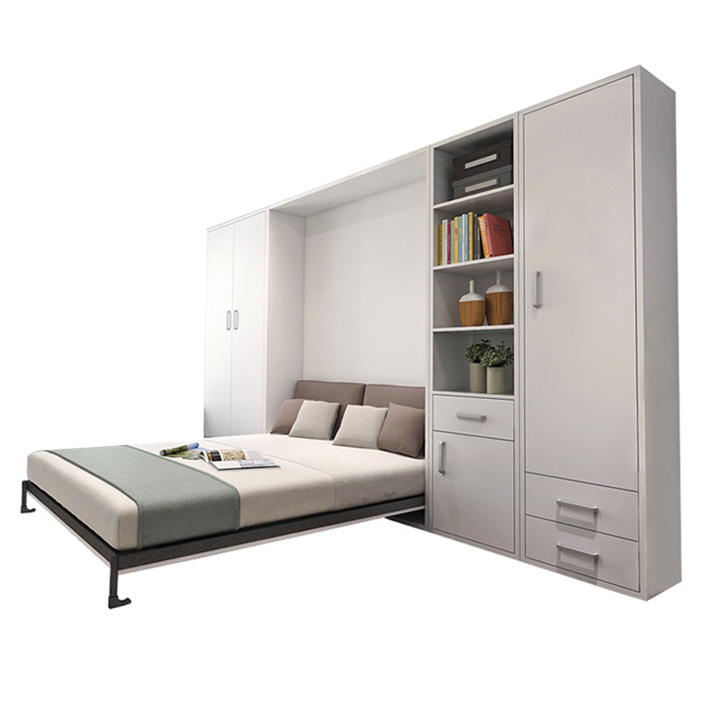 壁床隐形床多功能小户型卧室壁柜床墨菲床衣柜