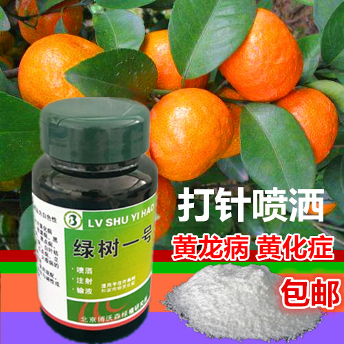 果树技术服务指导国外果树柑橘黄龙病黄化病红黑胶囊打针滴注