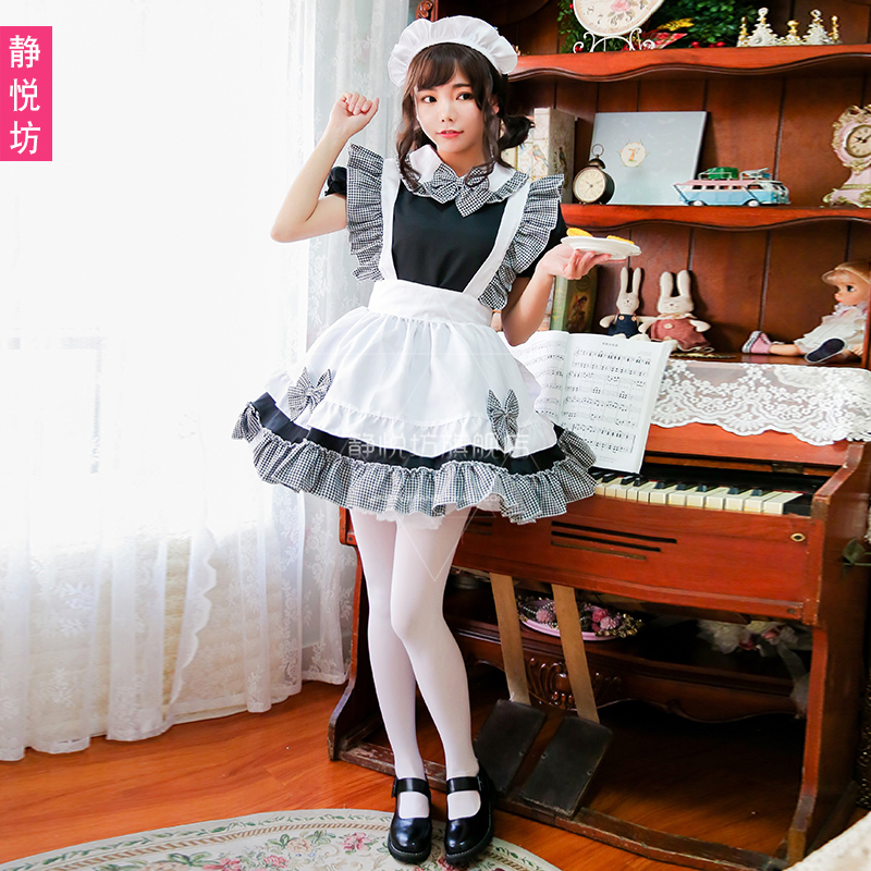 lolita洛丽塔洋装日本卡哇伊cos服女仆装公主裙连衣裙