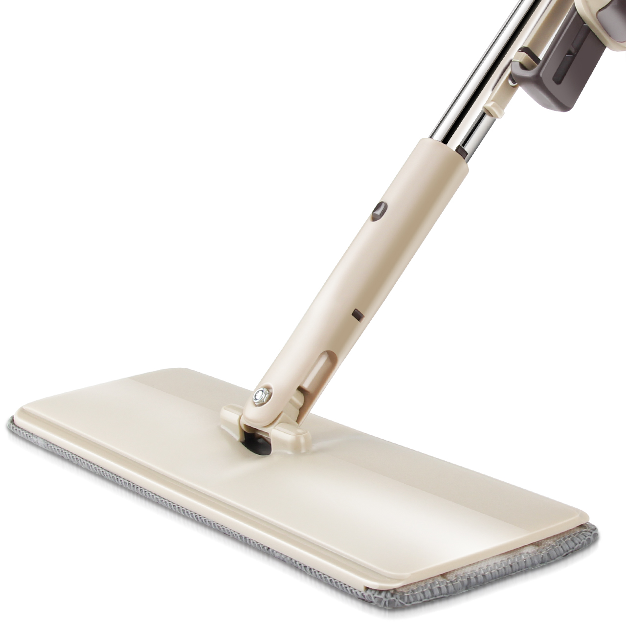 百家好世免手洗平板拖把懒人墩布拖地家用木