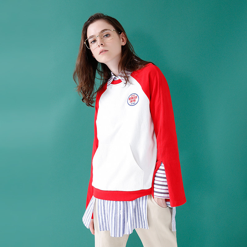 首页 初语品牌正品店 > 初语官方女装旗舰店2018春装宽松套头常规