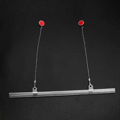 pvc吊旗杆海报杆夹边条悬挂配件挂链圆盘粘勾广告挂画轴挂轴吊杆