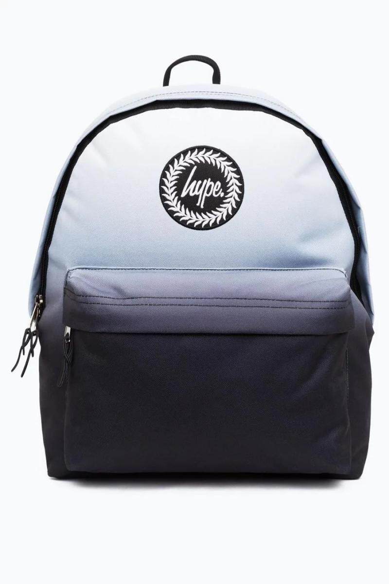 英国现货正品hype 双肩背包黑灰渲染渐变旅行背包书包男女双肩包