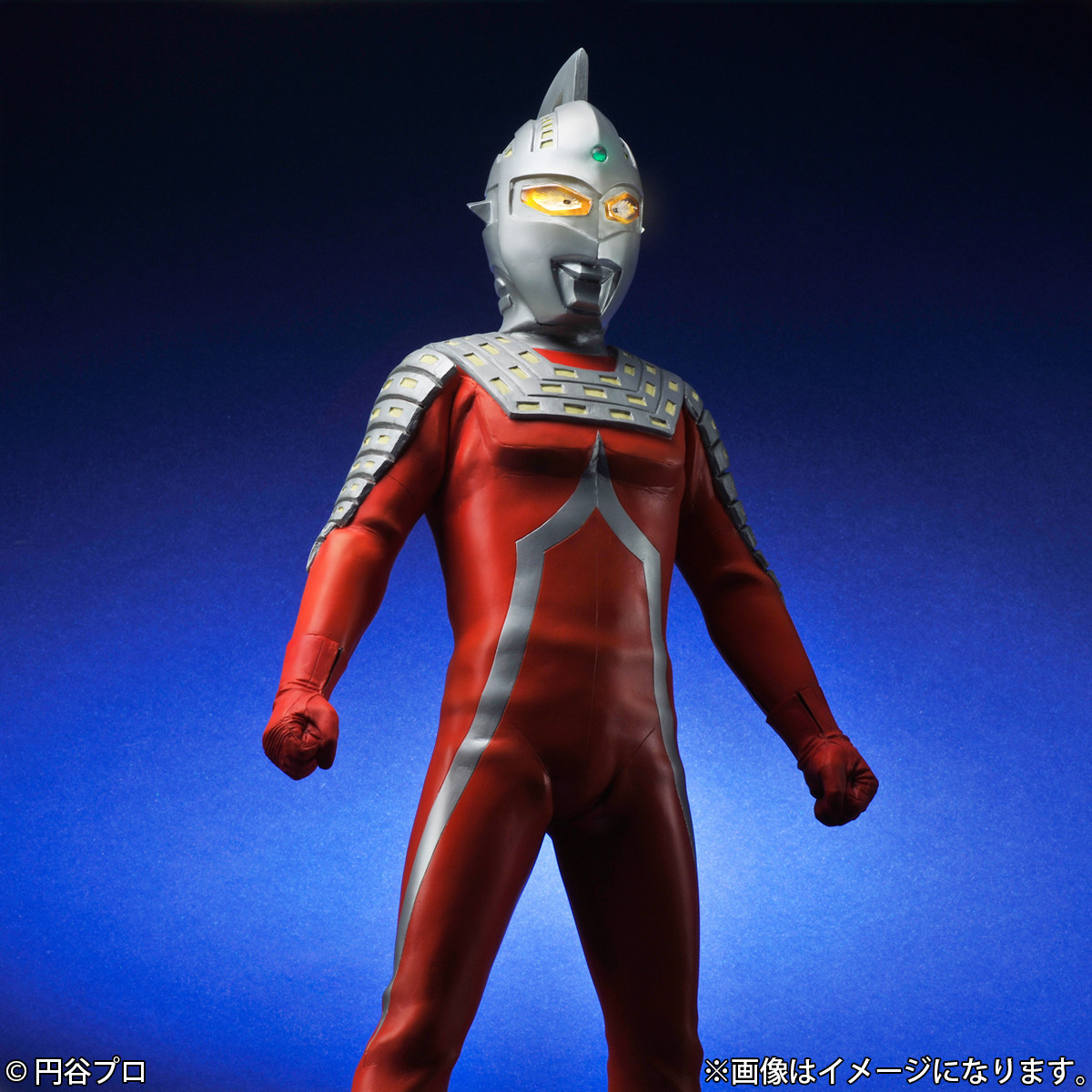 x-plus巨大奥特英雄系列 赛文奥特曼 发光50cm